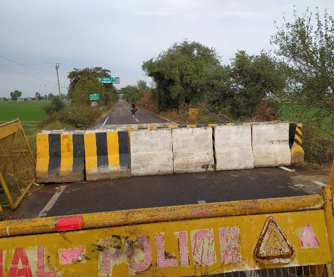 Farmer protest in Kaithal